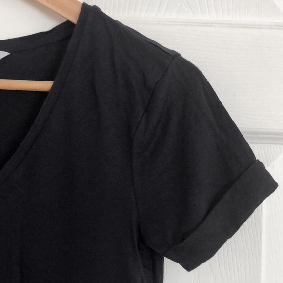 Navy blue Tencel (lyocell) tee H&M - Picture 3 of 6